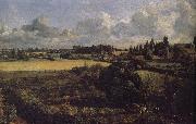 John Constable The Kitchen Garden at East Bergholt House,Essex oil painting on canvas